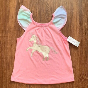 Carter’s Unicorn Pink Pajamas Top